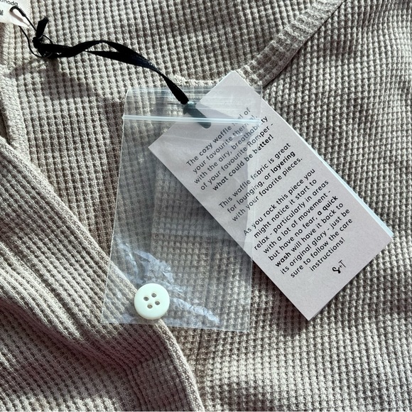 Smash + Tess Coffee Time Waffle Romper - Forever Fawn - Picture 8 of 10